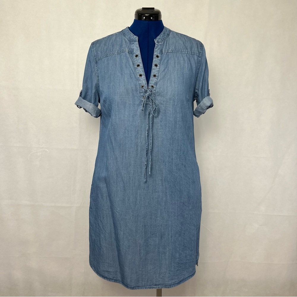 Philosophy Denim Dress, Size: Large